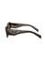 Cat-Eye Plastic Sunglasses With Brown Lens