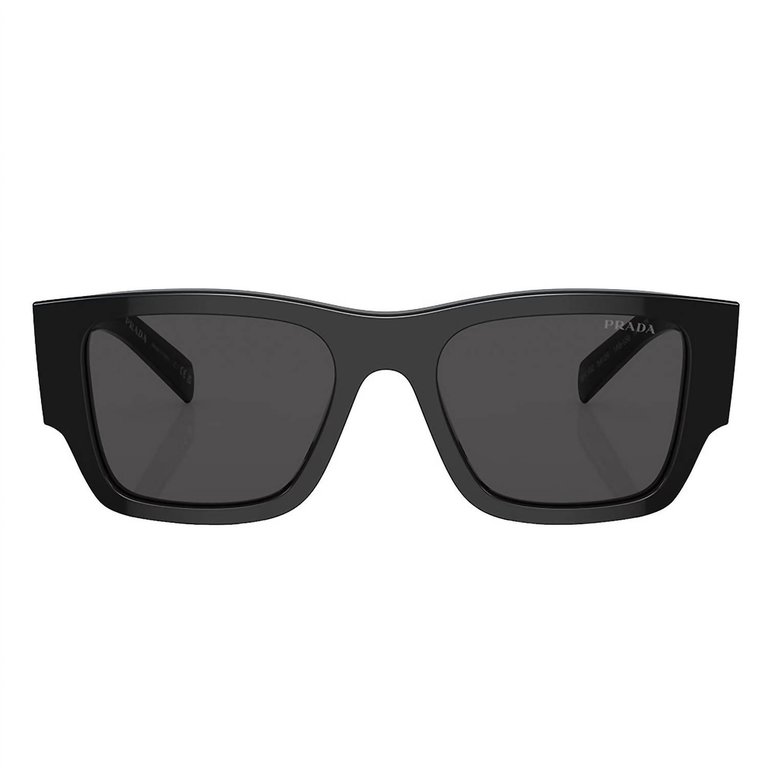 Pillow Plastic Sunglasses With Grey Lens
