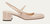 Women's Cipria Nude Patent Leather Mary Jane Slingback Pumps - Nude