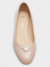 Women'S Patent Calfskin Logo Ballerina Flats