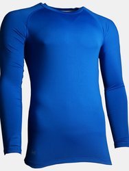 Precision Childrens/Kids Essential Baselayer Long-Sleeved Sports Shirt (Royal Blue) - Royal Blue