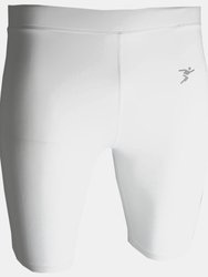 Precision Childrens/Kids Essential Baselayer Sports Shorts (White) - White