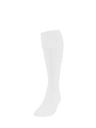 Precision Childrens/Kids Plain Football Socks (White) - White