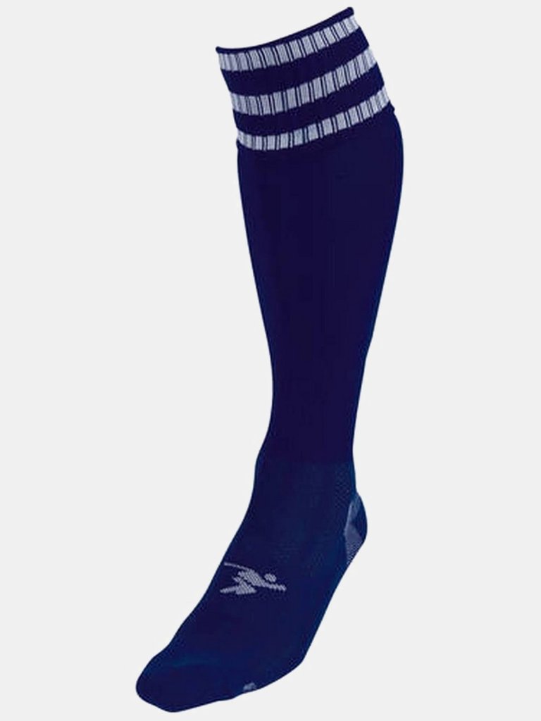 Precision Childrens/Kids Pro Football Socks (Navy/White) - Navy/White