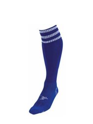 Precision Childrens/Kids Pro Football Socks (Royal Blue/White) - Royal Blue/White