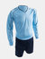 Precision Unisex Adult Marseille T-Shirt & Shorts Set (Sky Blue/Navy) - Sky Blue/Navy