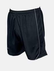 Precision Unisex Adult Mestalla Shorts (Black/White) - Black/White