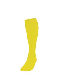 Precision Unisex Adult Plain Football Socks (Yellow) - Yellow