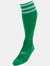 Precision Unisex Adult Pro Football Socks (Green/White) - Green/White