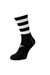 Precision Unisex Adult Pro Hooped Football Socks (Black/White) - Black/White