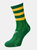 Precision Unisex Adult Pro Hooped Football Socks (Green/Gold) - Green/Gold