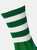 Precision Unisex Adult Pro Hooped Football Socks (Green/White)