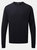Adults Unisex Cotton Rich Crew Neck Sweater - Navy - Navy