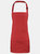 Colours 2-In-1 Apron / Workwear (Pack Of 2) (Red) (One Size) - Red