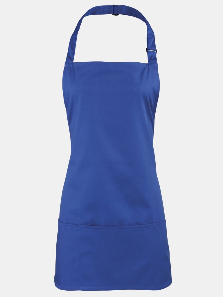 Colours 2-In-1 Apron / Workwear (Royal) (One Size) - Royal