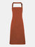 Colours Bib Apron/Workwear (Pack of 2) - Chestnut - Chestnut