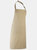 Colours Bib Apron/Workwear (Pack of 2) - Khaki