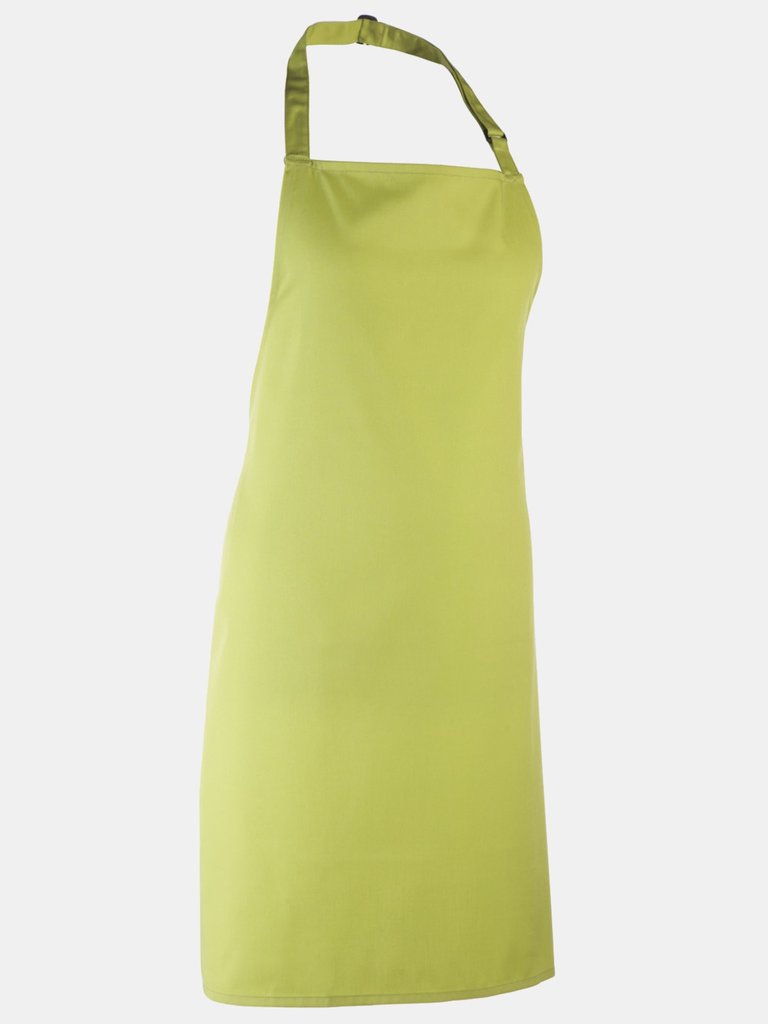 Colours Bib Apron/Workwear (Pack of 2) - Lime