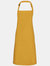 Colours Bib Apron/Workwear (Pack of 2) - Mustard - Mustard