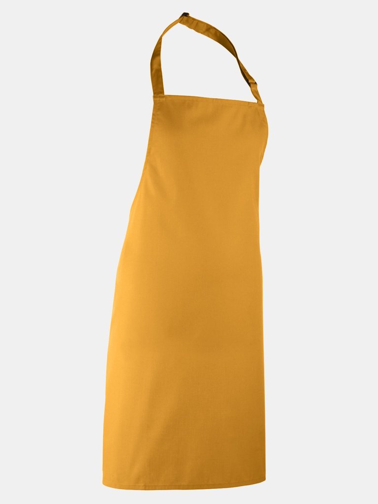 Colours Bib Apron/Workwear (Pack of 2) - Mustard