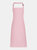 Colours Bib Apron/Workwear (Pack of 2) - Pink - Pink