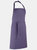 Colours Bib Apron/Workwear (Pack of 2) - Purple