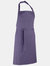 Colours Bib Apron/Workwear (Pack of 2) - Purple