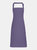 Colours Bib Apron/Workwear (Pack of 2) - Purple - Purple