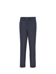 Iris Ladies/Womens Straight Leg Formal Trouser / Workwear - Black Heather