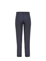 Iris Ladies/Womens Straight Leg Formal Trouser / Workwear - Black Heather