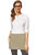 Ladies/Womens Colors 3 Pocket Apron / Workwear (Khaki) (One Size)