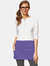 Ladies/Womens Colors 3 Pocket Apron / Workwear (Purple) (One Size)