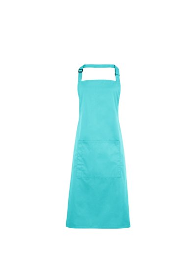 Premier Ladies/Womens Colours Bip Apron With Pocket / Workwear - One Size - Duck Egg product