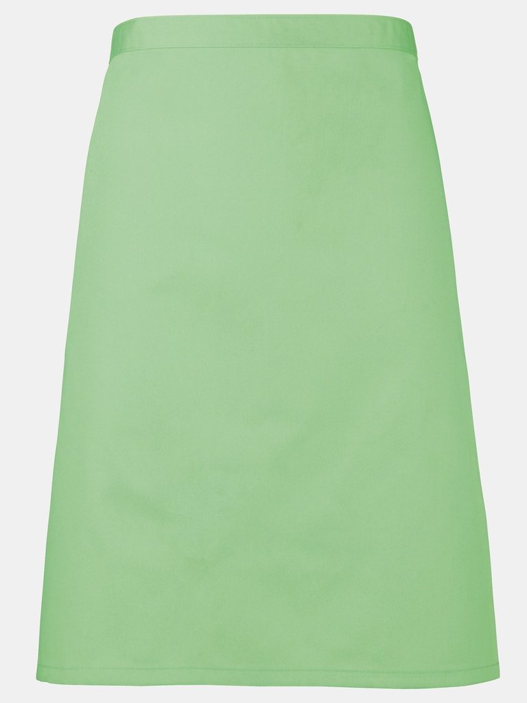 Ladies/Womens Mid-Length Apron (Apple) (One Size) - Apple