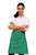 Ladies/Womens Mid-Length Apron (Emerald) (One Size)