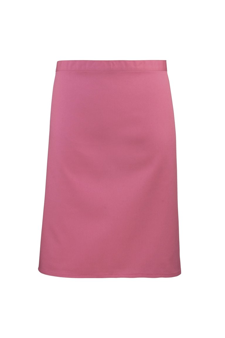 Ladies/Womens Mid-Length Apron (Fuchsia) (One Size) - Fuchsia