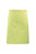 Ladies/Womens Mid-Length Apron (Lime) (One Size) - Lime