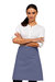 Ladies/Womens Mid-Length Apron (Marine Blue) (One Size)