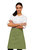 Ladies/Womens Mid-Length Apron (Oasis Green) (One Size)