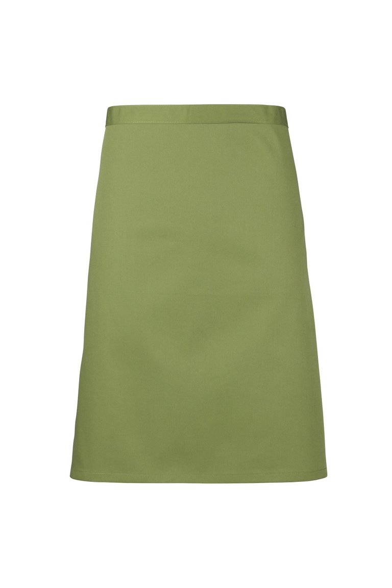 Ladies/Womens Mid-Length Apron (Oasis Green) (One Size) - Oasis Green