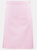 Ladies/Womens Mid-Length Apron (Pink) (One Size) - Pink