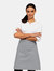 Ladies/Womens Mid-Length Apron (Silver Grey) (One Size)