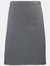 Ladies/Womens Mid-Length Apron (Steel) (One Size) - Steel