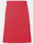 Ladies/Womens Mid-Length Apron (Strawberry Red) (One Size) - Strawberry Red