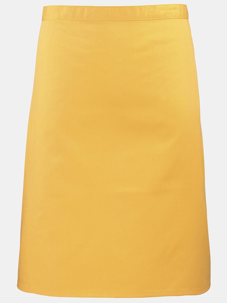 Ladies/Womens Mid-Length Apron (Sunflower) (One Size) - Sunflower