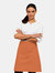 Ladies/Womens Mid-Length Apron (Terracotta) (One Size)