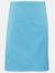 Ladies/Womens Mid-Length Apron (Turquoise) (One Size) - Turquoise