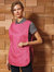 Ladies/Womens Pocket Tabard/Workwear Aprons - Fuchsia
