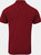 Mens Coolchecker Plus Pique Polo With CoolPlus - Burgundy