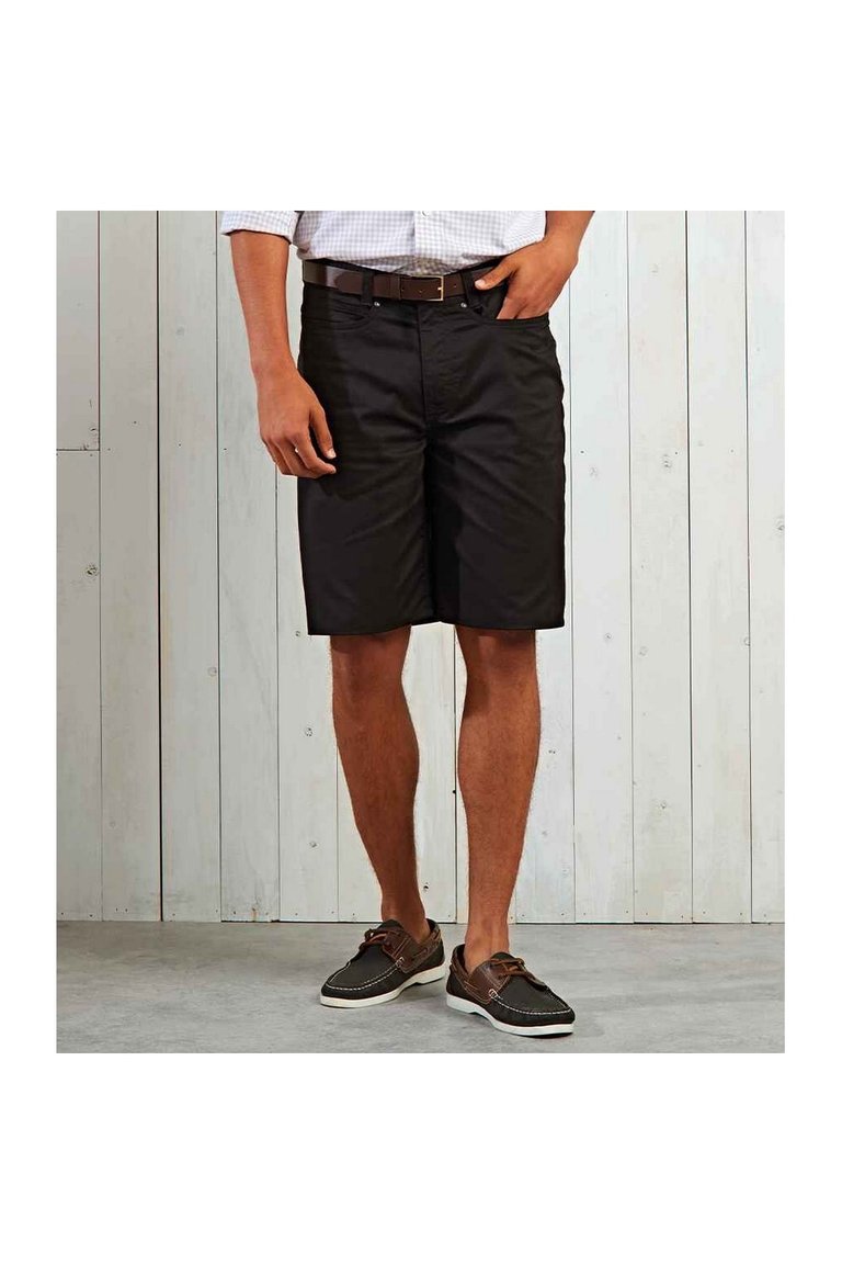 Mens Performance Casual Shorts - Black